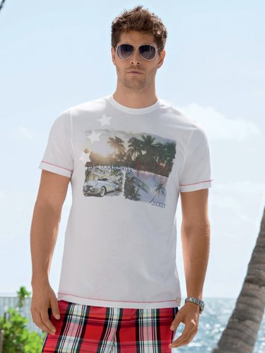 Pánské triko s krátkým rukávem JOCKEY Miami 57709H Pánské triko s krátkým rukávem JOCKEY Miami 57709H