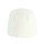 Bílý podzimní klobouk s aplikací
