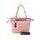 Růžová dámská městská taška
