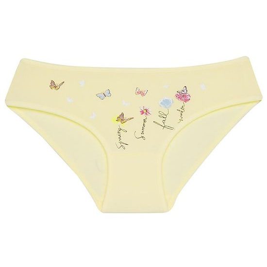 Dětské kalhotky Motýlci - žlutá