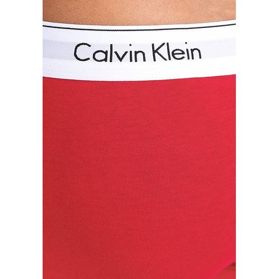 Pánské boxerky CALVIN KLEIN Modern Cotton Stretch 2 pack NB1086A červená/černá