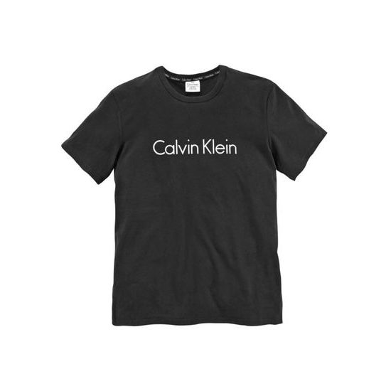 Pánské tričko s krátkým rukávem CALVIN KLEIN NM1129E černé