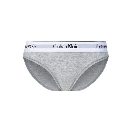 Dámské kalhotky CALVIN KLEIN Modern Cotton F3787E šedé