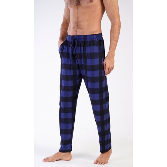 Pánské pyžamové kalhoty John - modrá