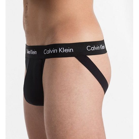 Pánská tanga jockstrap CALVIN KLEIN 2-pack černý