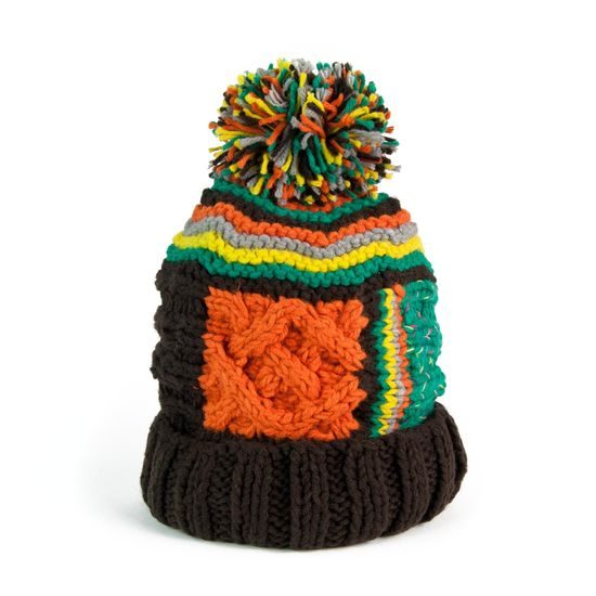 Trendy barevná zimní čepice