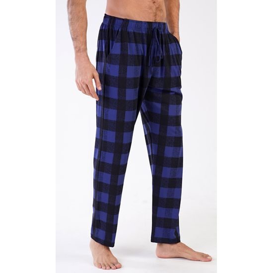 Pánské pyžamové kalhoty Johnny - modrá