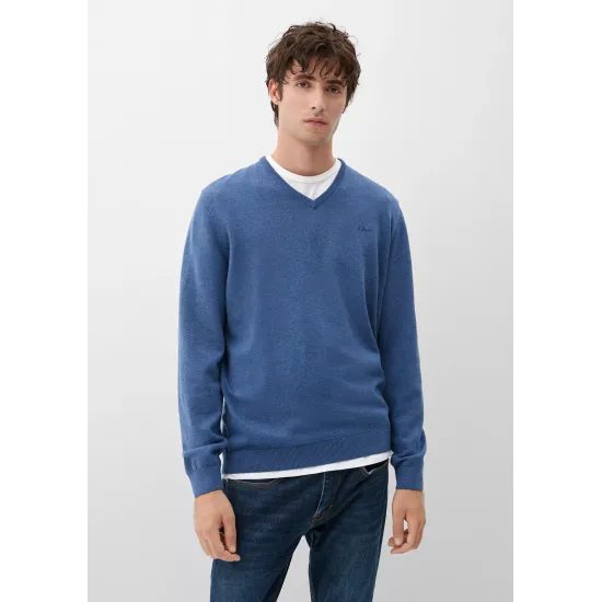 Pánský svetr s.Oliver modrý