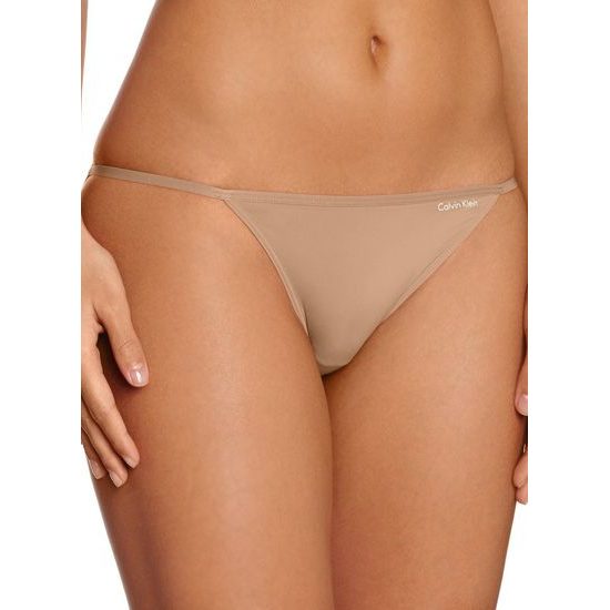 Kalhotky CALVIN KLEIN Sleek bikini nude