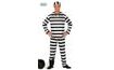 Prisoner costume, size M 48-50
