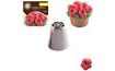 Stainless steel decorating tip Russian tulip 1 pc