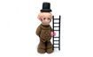 Lucky Chimney Sweep - Marzipan Figurine