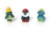 Three Smurfs - marzipan cake figure