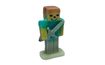 Steve z Minecraftu - modrý s mečom - marcipánová figúrka