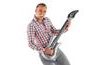 Inflatable guitar silver 100 cm