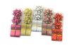 Gift wrapping set - ribbons and flowers - various decors