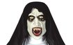 Latexová maska mníšky - SINISTER NUN - Halloween