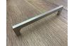 Handle Rados - aluminium effect stainless steel - 16 cm pitch