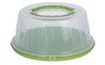 Food box with lid portable green - 33 cm
