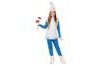 Children's Smurfette costume, size 10-12 years