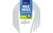 Milk hoses 5 pcs with end cap - compatible with Jura Impressa, Ena, Giga