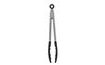 Stainless steel/silicone tongs 35 cm