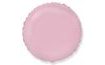 Fóliový balón 45 cm okrúhly pastelovo ružový