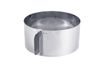 Stainless steel sliding/round mould for cakes and pies