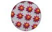 Sugar decoration - Aster 35 pc. red