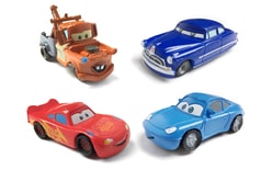 Cars - set of 4 cake figures