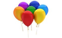 Balloon pcs - mix of colours