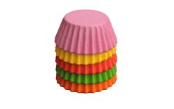 Cukrářské košíčky pečné na menší muffinky barevné 35x20 mm - 100 ks