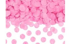 Konfety 60cm - Ružové krúžky - Narodenie dievčatka - Odhalenie pohlavia - Detská oslava