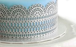 Edible Lace Smart Lace Silver - silver ready-made 160 g