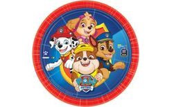 Paw Patrol plates - Paw Patrol 23 cm, 8pcs