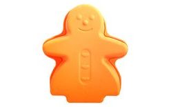 Silicone Mould - Gingerbread Doll