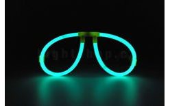 Glow glasses 1 pcs red, green, blue,orange,pink