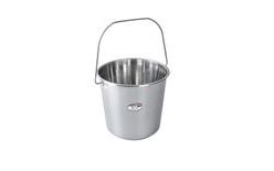 Stainless steel bucket 12 l