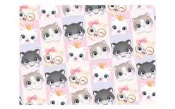 Wrapping paper Kittens 100x70 cm