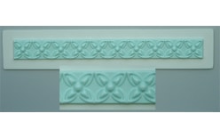 Silicone mould Border patterned