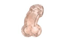 Same penis forever plates, rose gold - rose gold, 26,5 x 15,5 cm, 6 pcs