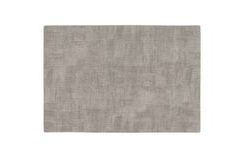 Plastic placemat grey jute