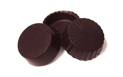 Chocolate cupcake moulds Petit Fours to fill - 30 pcs