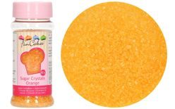 Coloured Edible Sugar - Orange - 80g