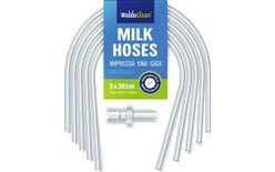 Milk hoses 5 pcs with end cap - compatible with Jura Impressa, Ena, Giga