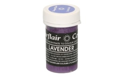 Purple gel paste colour pastel Lavender