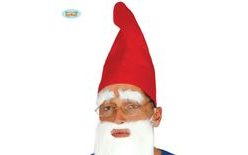Dwarf hat - Smurf red