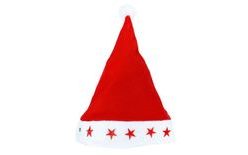 Blikajúci vianočný klobúk - Santa