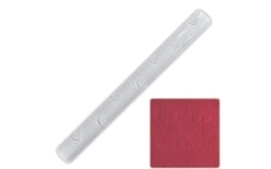 Rose effect rolling pin