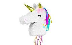 Magic Unicorn Piñata, 40 x 40 x 9,5 cm - pull-on